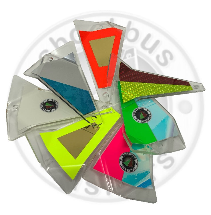 Sample Sale 6" Triangle Flasher ShortBus Flashers