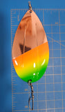Kokanee Dodger - Gold with UV Center Tape -  UV Coated