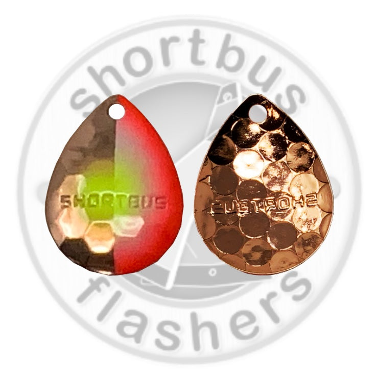 3.5 Colorado Spinner Blade Dutch Rudder – UV Enhanced Flame Red Pearl ...