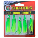 Hootchie Skirt - 5 Pack - Green