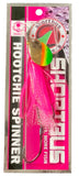 Hootchie Spinner - Gold Mexican Hat