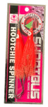 Hootchie Spinner - Dual Pack Spinner Body - Red