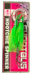 Hootchie Spinner - Dual Pack Spinner Body - Green