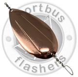 Kokanee Dodger - Copper with UV Coating