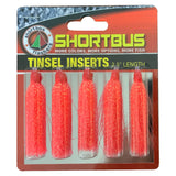 Tinsel Skirt - 5 Pack - Red