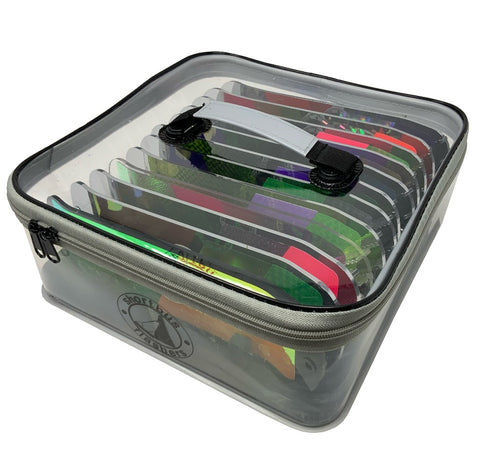 Tackle Mate - 11" 360 Flasher Storage Box - Gray
