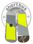 Dipped Mirror Chrome - Fluorescent Yellow