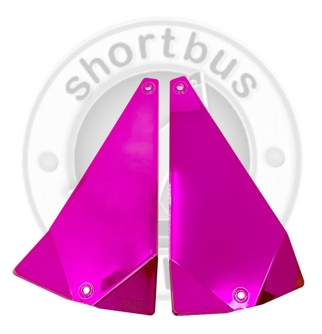 Metallic Pink Triangle