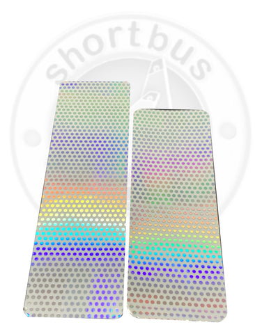 fish lure uv tape & Glow Fishing Ladder Back Decal 20 Pack : Sports & Outdoors waterproof adhesive backing NEW!! GLOW UV Salmon 3"