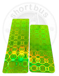 Super Series Precut Tape - Chartreuse Circles