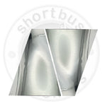 Triangle Precut Tape - Mirror Chrome